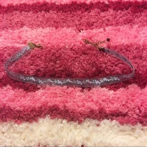 ▫️Blue Embroidered Chocker